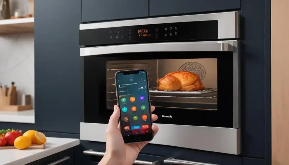 Vantagens do controle por aplicativo