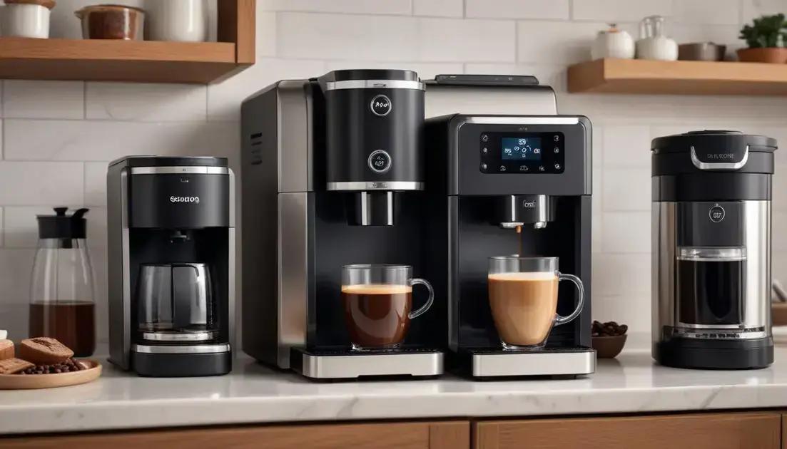 Melhores modelos de cafeteiras inteligentes compatíveis com Alexa