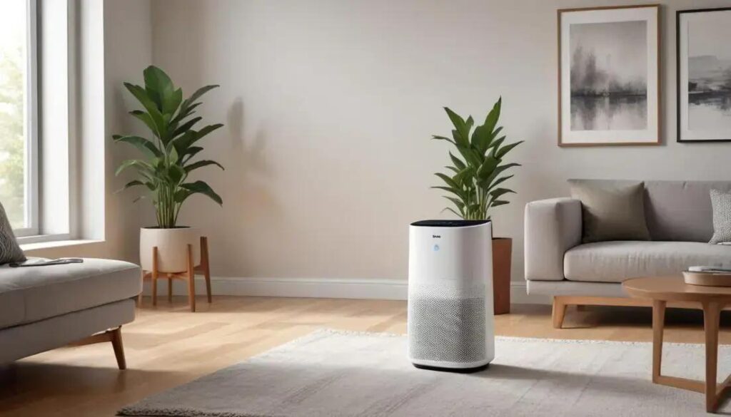 Purificador de ar smart com monitoramento de qualidade: respire melhor hoje