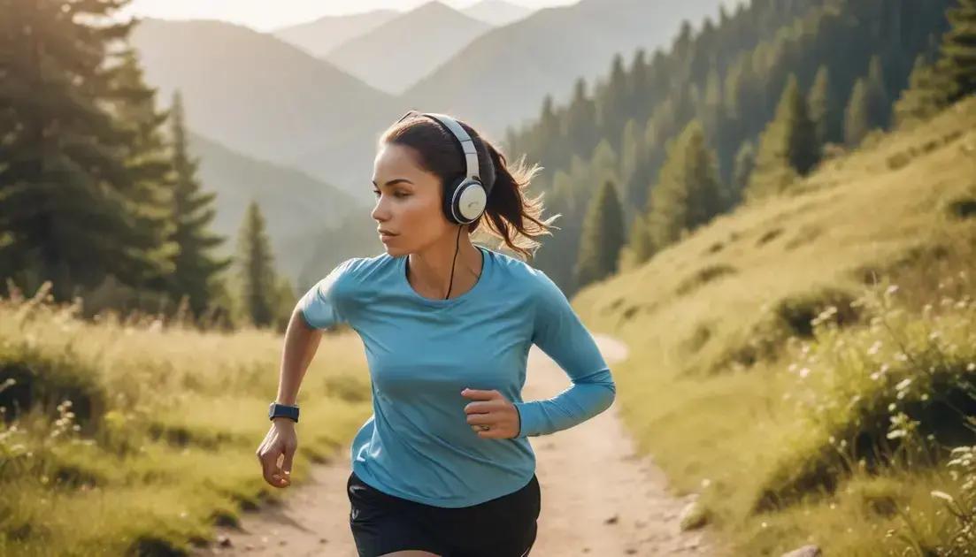 Considerações ao escolher um fone para corrida
