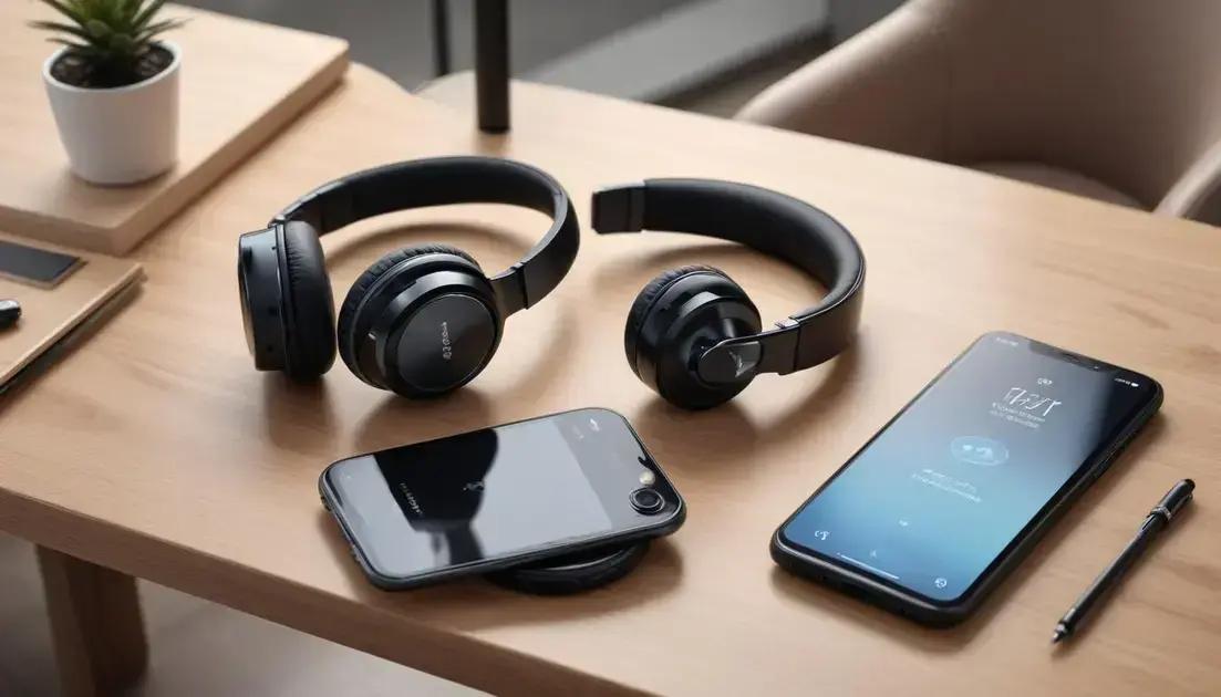 Vantagens dos fones de ouvido bluetooth com controle touch
