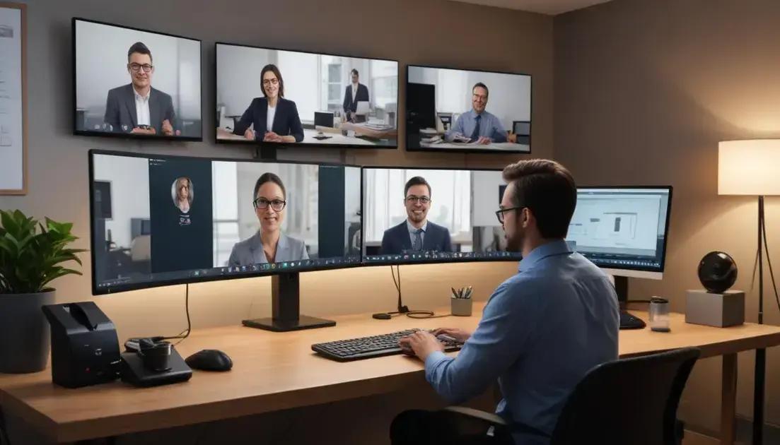 Dicas para otimizar o uso da webcam em videoconferências