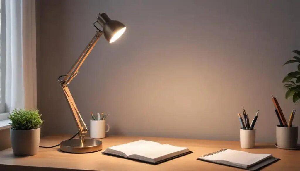 Luminária de mesa led com ajuste de brilho: a escolha perfeita para seu home office