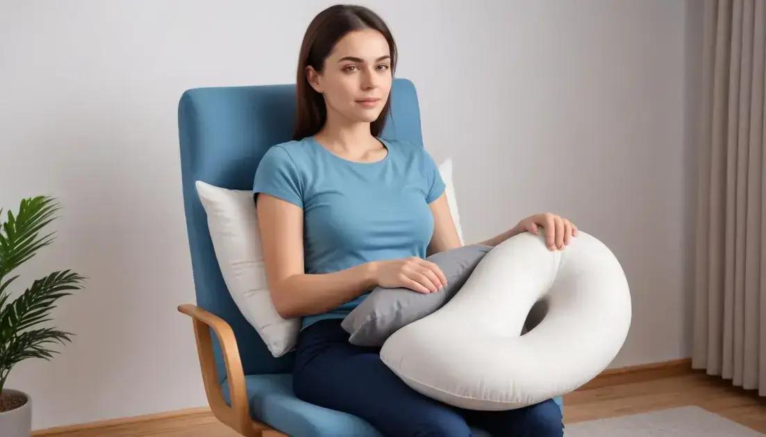 Benefícios de usar uma almofada para postura correta