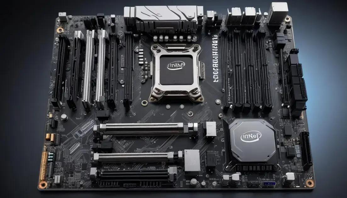 Principais características das placas-mãe para Intel i9