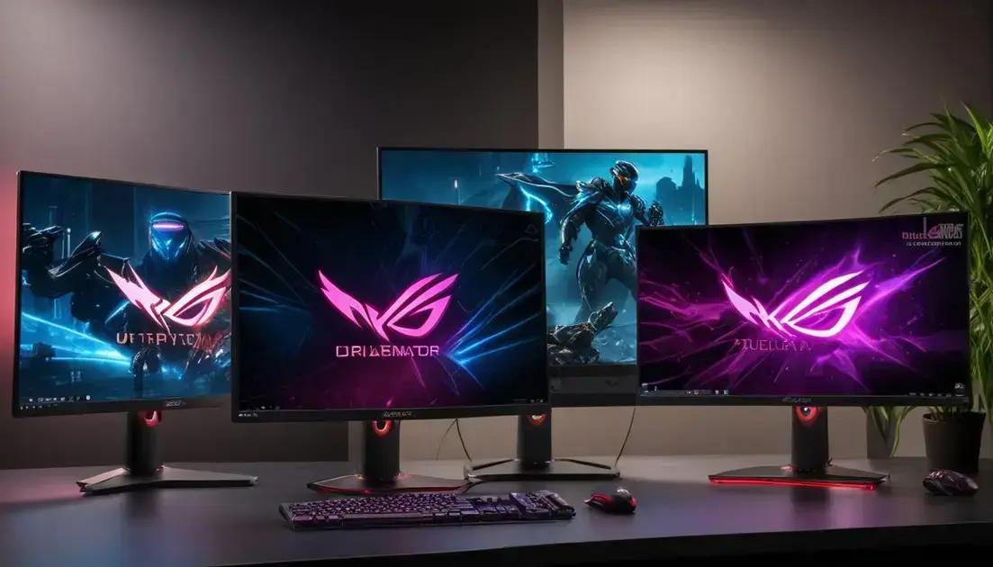 Os melhores modelos de monitor 4K 144Hz para jogos em 2025