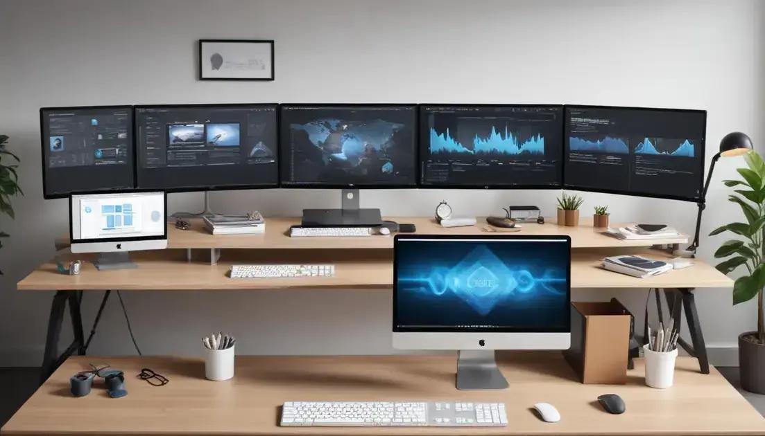 vantagens dos monitores ultrawide para trabalho