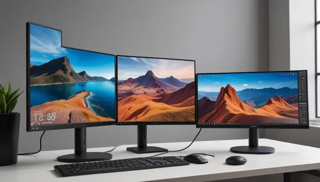 Melhores modelos de monitores portáteis USB-C