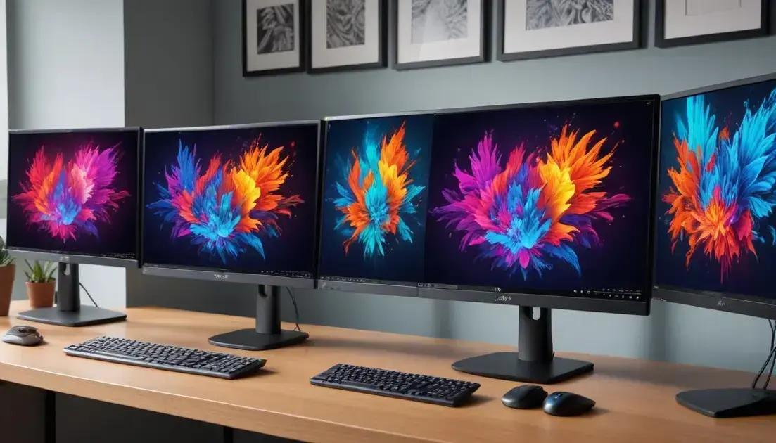 Os 5 melhores monitores IPS em 2025