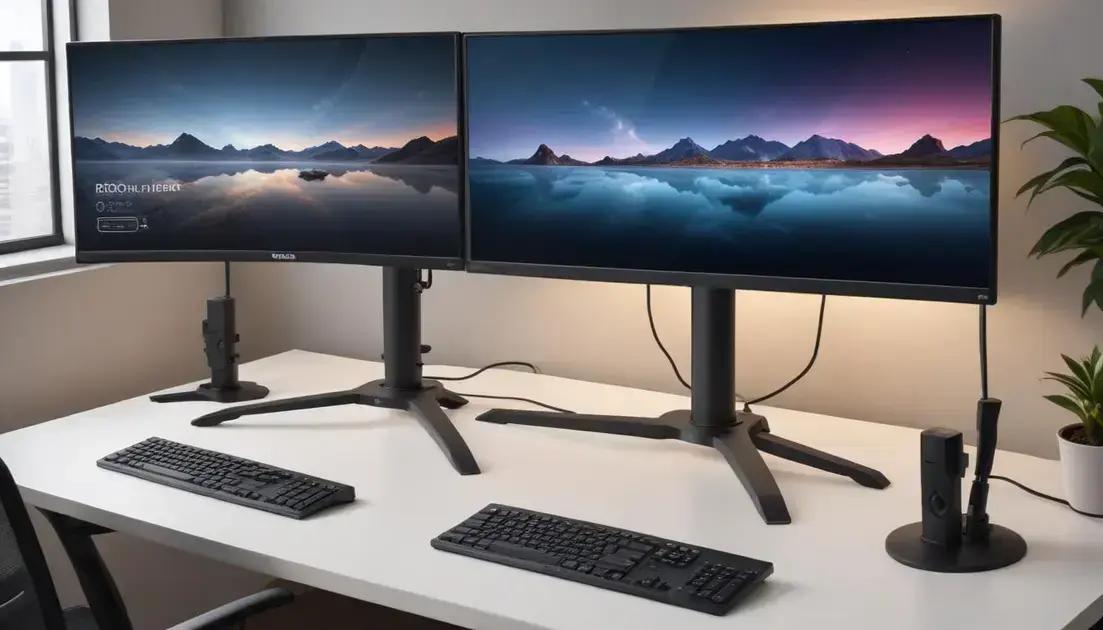 Como escolher o monitor ideal com suporte VESA