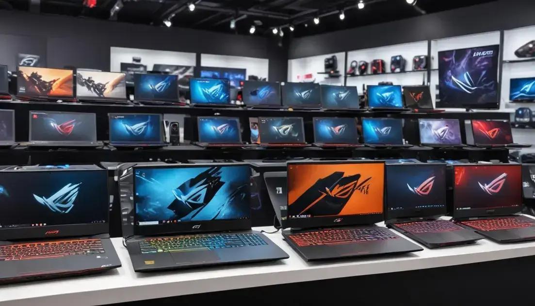 Melhores marcas de notebooks gamers