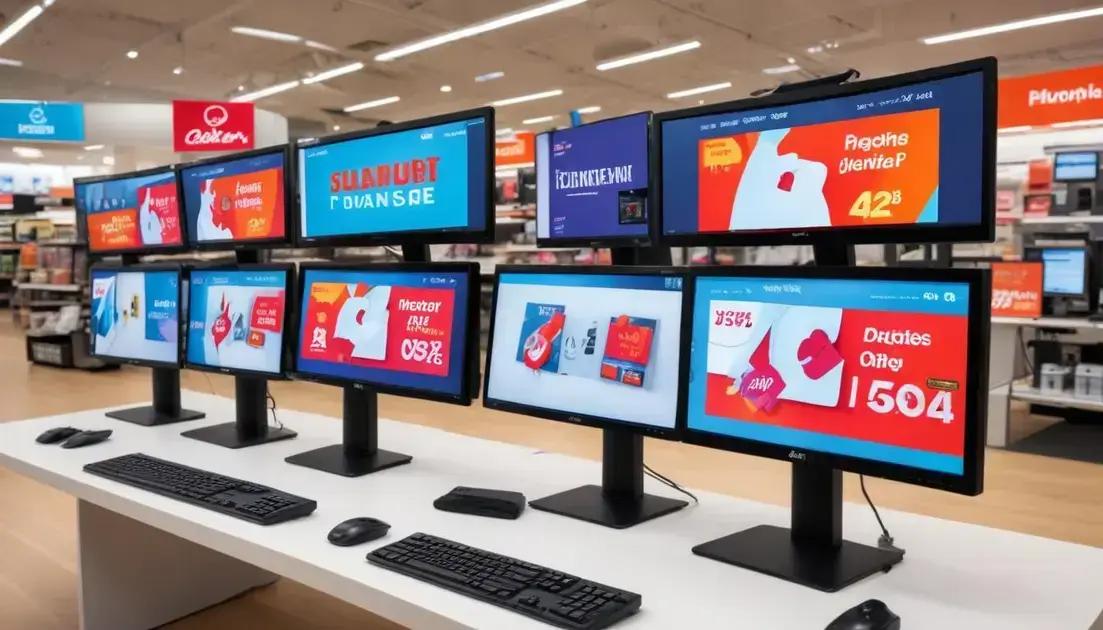 As melhores promoções de monitores ultrawide em 2025