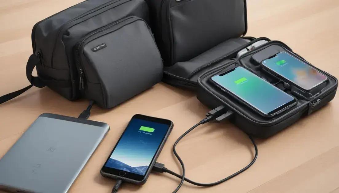 Vantagens do carregador universal ultra rápido duo