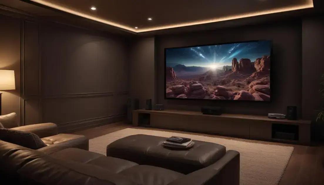 Recursos essenciais para uma experiência de cinema em casa