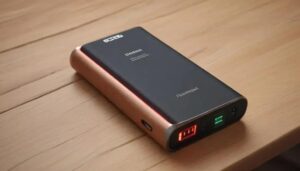 Carregador portátil com led indicador de bateria: fique sempre conectado