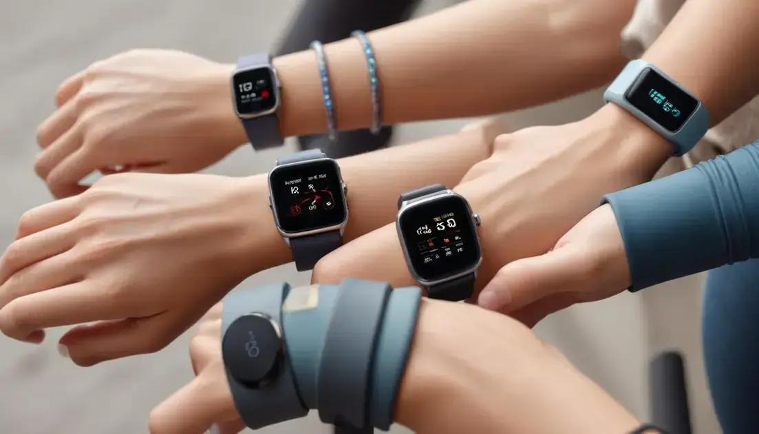 Principais funcionalidades e recursos das pulseiras inteligentes