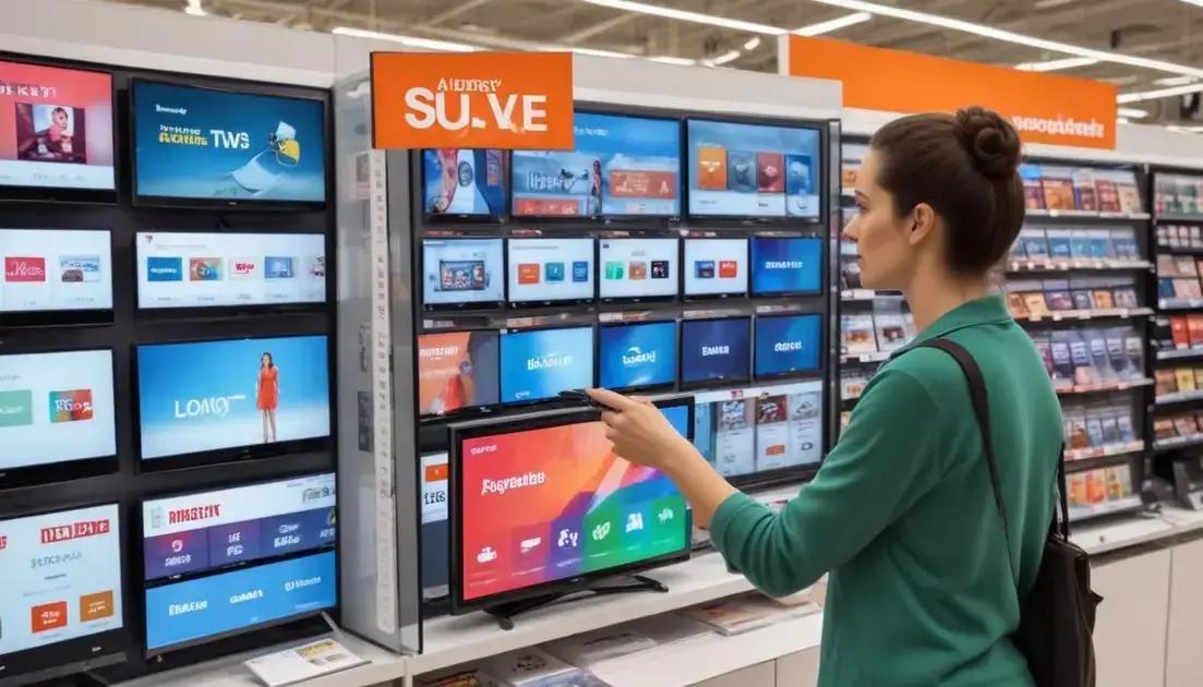Dicas para aproveitar promoções de smart TVs