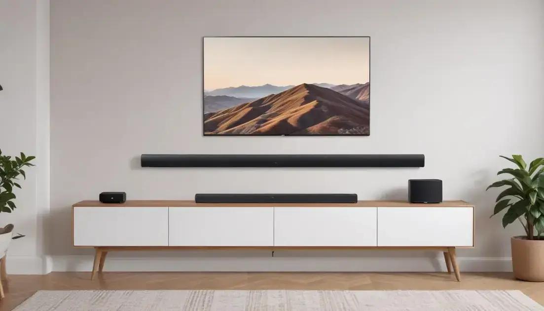 Como instalar a soundbar LG SQC1