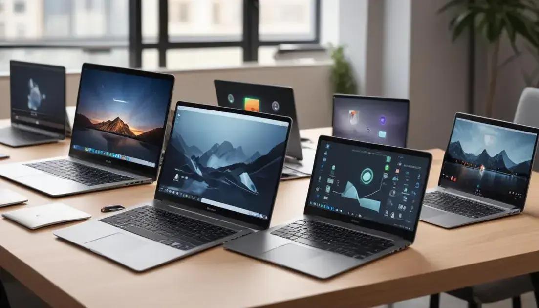 Os melhores notebooks com maior duração de bateria em 2025