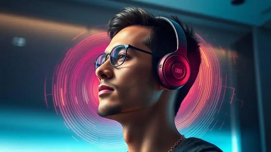 Qualidade de som e performance acústica