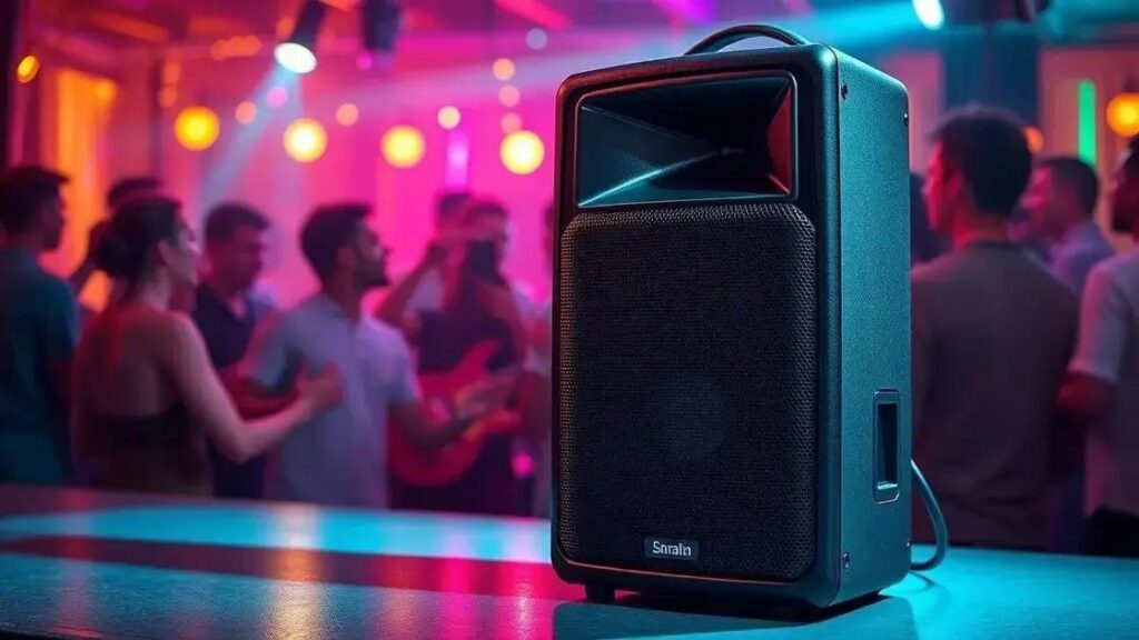 Caixa de som amplificada multiuso ll audio lx40: potência e versatilidade para todos