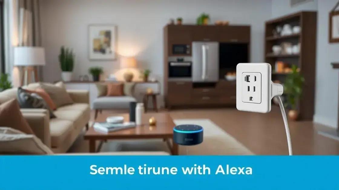 Benefícios de usar tomadas compatíveis com Alexa
