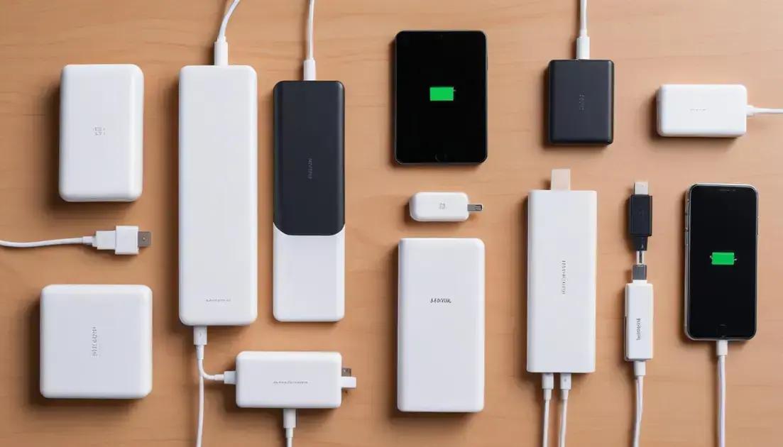 Vantagens e desvantagens do carregador portátil 20000mAh
