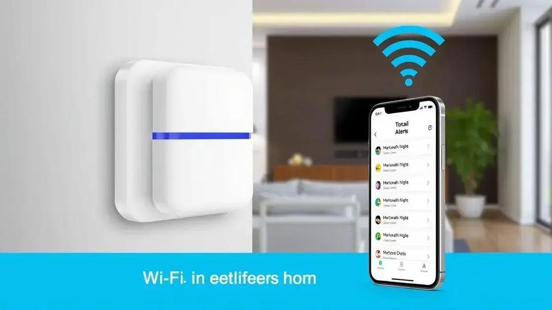 Como funciona a tecnologia wi-fi em sensores de movimento?
